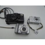 Canon powershot S410, Canon powershot A720 IS and Chinon auto 350 camera