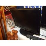 Samsung 19 inch TV with remote and booklet