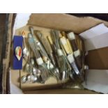 Box of Assorted Cutlery