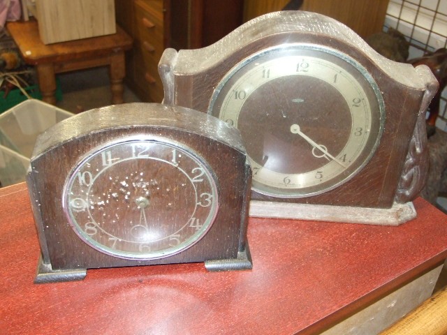 Metamec & Smiths Mantle Clocks ( a/f)