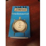 Leonidas Track master Stop Watch with instruction booklet