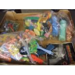 Box Vintage Plastic Toys etc