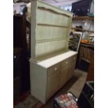 Painted Pine Dresser 53 inches wide 18 deep 73 tall