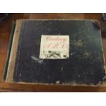 Scribbling Diary 1937 and cookery Scrapbook