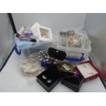 Mixed lot of costume jewellery etc