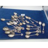 Collections of souvenir spoons