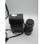 Sigma zoom lens 72 1:4-5.6 in case