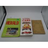 Haynes Triumph Herald all models 1959-71 owners handbook/maintenance manual, Pitmans 'Book of the