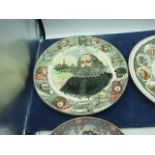 Royal Doulton Shakespeare Plate and 5 others