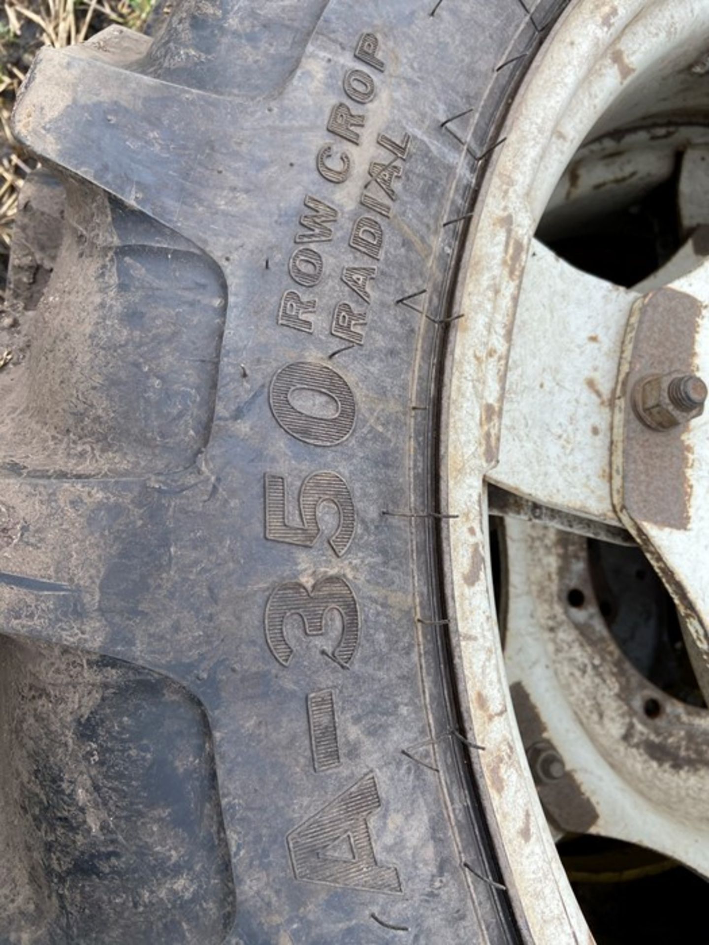 Four crop wheels - 2X 230/95 R32 and 2x 2.95 R36 - Image 2 of 3