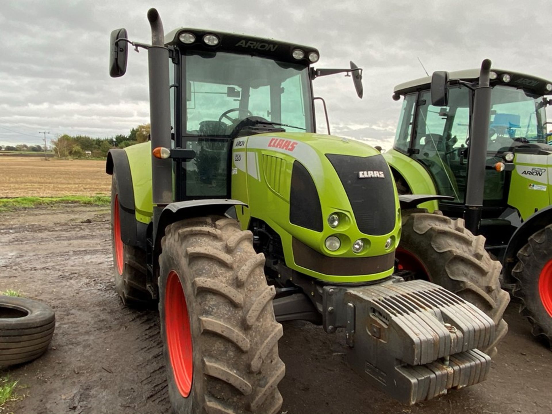 2009 Claas Arion 620 Tractor, 5571hrs, Reg Number AU09 DLN, serial number A1902356 - Image 3 of 5