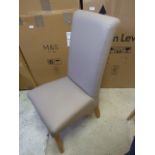High Back Dining Chair ( VAT will be added to hammer price )