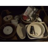 Job lot from house clearance China , Glass , Saucepans etc etc etc 8 boxes of