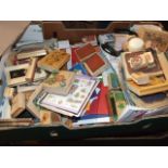 Box of Craft Stamps etc