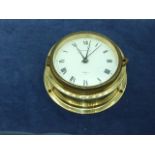 Brass Ships Style Wall Clock 7 inches wide