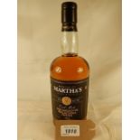 1 bottle of Martha's Grape Brandy, Portugal SPR