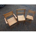 3 Childs Chairs