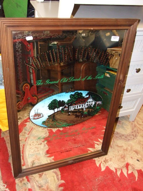 Large Southern Comfort Mirror 24 x 34 inches