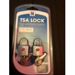 4 packs of TSA Padlocks ( 2 in each pack )