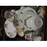 Box of Assorted China