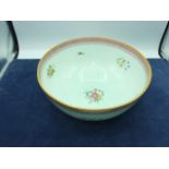 Adams Calyx Ware Lowestoft Bowl 24 x 11 cm