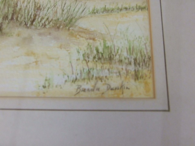 Brenda Dawkin Seashore Watercolour 30 x 20 inches - Image 3 of 3