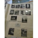 A fascinating circa late 1940's scrapbook of Southern Rhodesia including photos, letters,