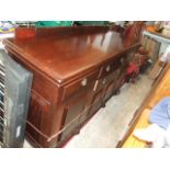 Victorian Mahogany Sideboard 66 1/2 inches long 38 1/2 tall 21 1/2 deep