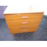 3 Draw Chest 34 inches tall including legs 30 wide 16 1/2 deep