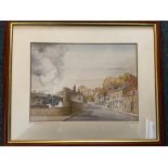 Derek Firth signed limited edition print of Park Street, Pickering, signed "Firth" in bottom right