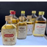 A collection of scotch whisky miniatures to include: Gairloch; Deanton Malt; Old Pulteney 8 year