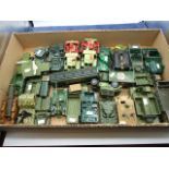 Box Diecast Military Vehicles Solido , Matchbox etc