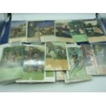 Large Quantity of WW1 themed postcards ( approximately 800 )