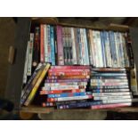 Box of DVDs