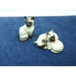 2 Beswick Cats no 1887 & 1296 ( both purrfect )