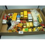 Box of Assorted Diecast Matchbox etc