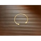 9ct gold Baby’s bangle 4.99 grams