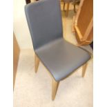 Curved Back Dining Chair ( VAT will be added to hammer price )