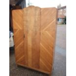 Wardrobe 47 inches wide 75 tall 17 1/2 deep