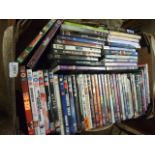 Box of DVDs