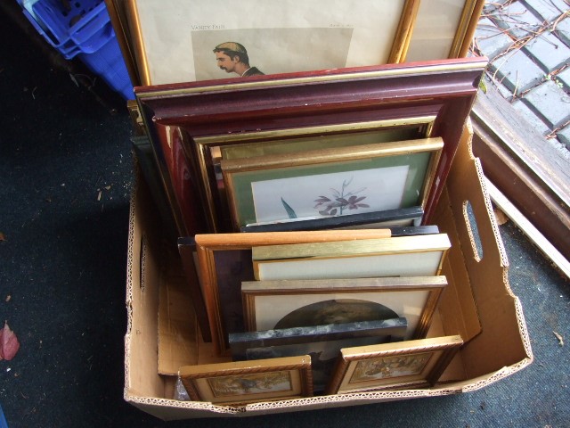 Box of prints , watercolours etc - Image 2 of 4
