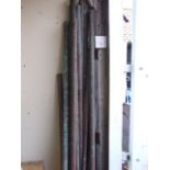 Qty Heavy Copper Piping approx 6 ft lengths etc