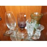 7 Pieces Assorted Glassware