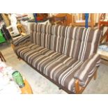Retro 20th century design Sofa / bed for reupholstery