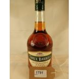 1 bottle of Three Barrels VSOP Brandy SPR