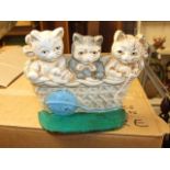 Cast Iron Kittens & Cat Doorstops