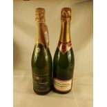 2 bottles in lot - 1 NV Duval Leroy Champagne and 1 NV Henry Varnay Blanc de Blancs Sparkling