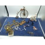 Box Assorted Cycle Ornaments ( some A/F )