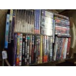 Box of DVDs