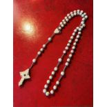 Ivory prayer beads/rosary
